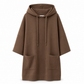 😍Casual effen capuchontrui voor dames