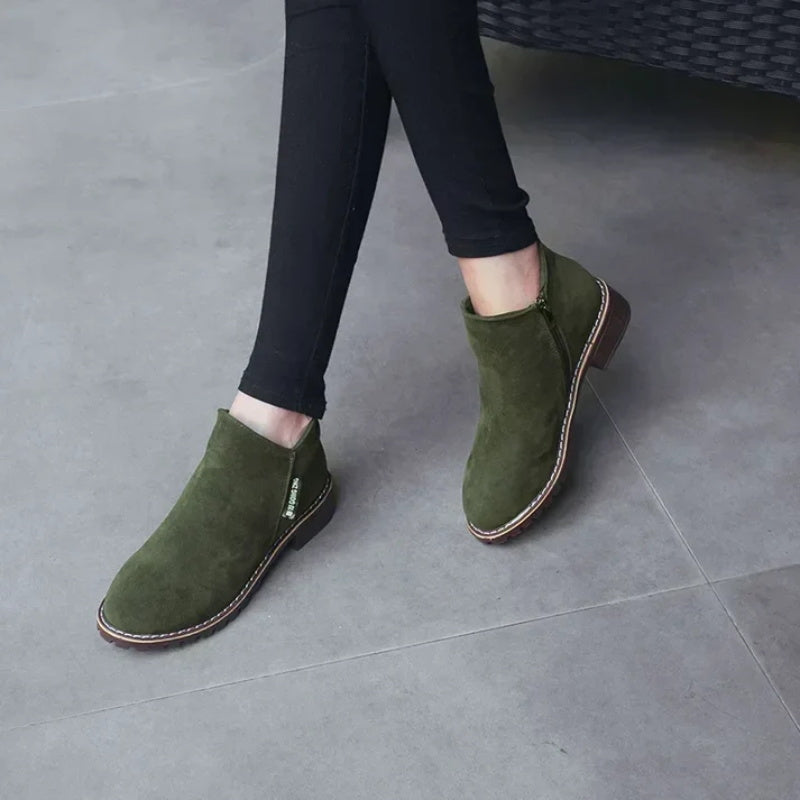 🔥Vroege herfst -Hot sales 49% korting 🔥op rits met lage hakken