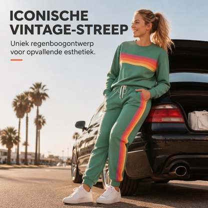 🔥Gratis verzending✈️2-delige casual set: sweatshirt en joggingbroek voor dames