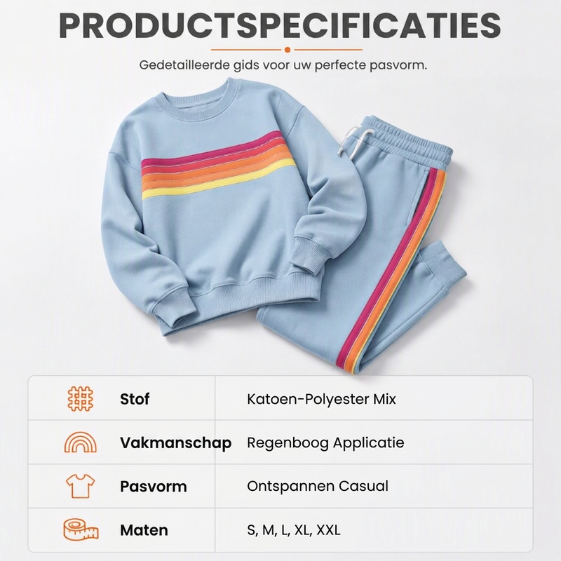 🔥Gratis verzending✈️2-delige casual set: sweatshirt en joggingbroek voor dames
