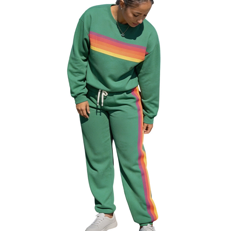 🔥Gratis verzending✈️2-delige casual set: sweatshirt en joggingbroek voor dames