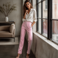 🔥Gratis verzending✈️🏃 Dames Gedrapeerde Motion Sportbroek – Comfortabele Trainingsbroek met Flexibele Pasvorm & Sportieve Look ✨