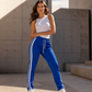 🔥Gratis verzending✈️🏃 Dames Gedrapeerde Motion Sportbroek – Comfortabele Trainingsbroek met Flexibele Pasvorm & Sportieve Look ✨
