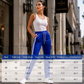 🔥Gratis verzending✈️🏃 Dames Gedrapeerde Motion Sportbroek – Comfortabele Trainingsbroek met Flexibele Pasvorm & Sportieve Look ✨