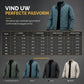 🧥 Heren Winterjas met Fleecevoering & Gewatteerde Vulling – Warme Jas met Comfortabele Pasvorm en Bescherming tegen Koude Dagen ✨