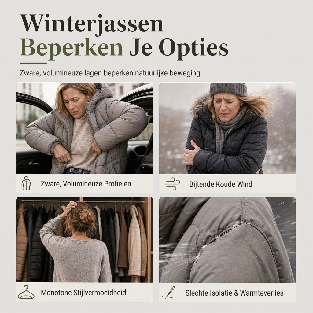 🔥Gratis verzending✈️ Omkeerbare Gewatteerde Slim Fit Jas met Capuchon – 2-in-1 Winterjas met Warme Pasvorm & Moderne Stijl ✨