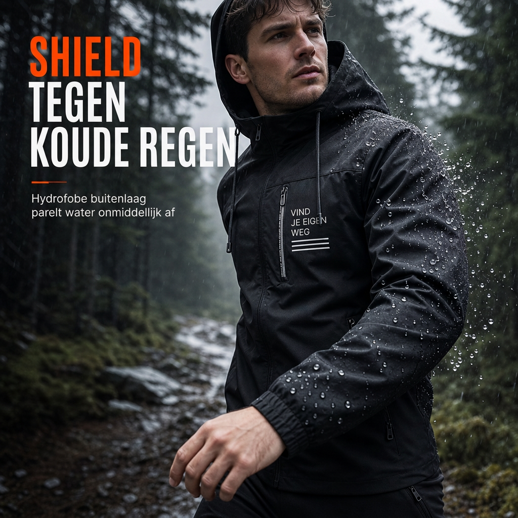 🔥Gratis verzending✈️🌬️ Heren Outdoor Windjack met Afneembare Capuchon – Functionele Jas met Windbescherming, Comfortabele Pasvorm & Moderne Buitenstijl ✨