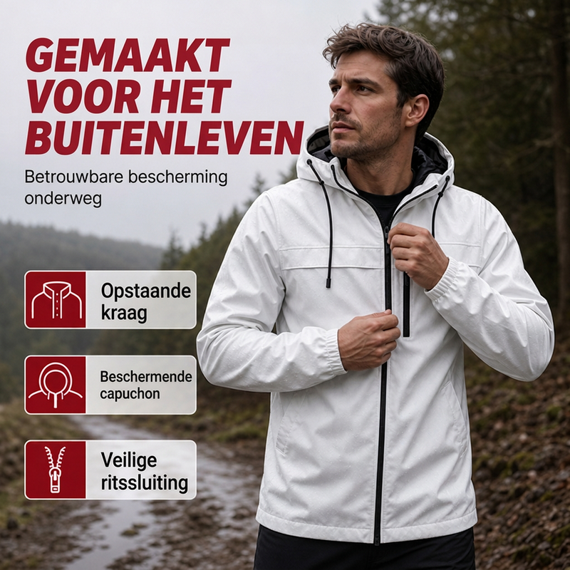 🧥Weerbestendige jas met capuchon✨ | Nu met korting!