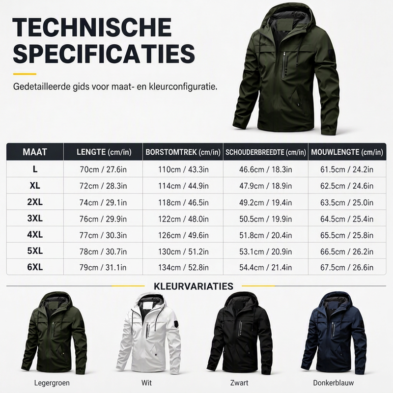 🧥Weerbestendige jas met capuchon✨ | Nu met korting!