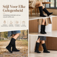 🔥Gratis verzending✈️Lace-up slouchy-laarzen voor dames, kuitlengte