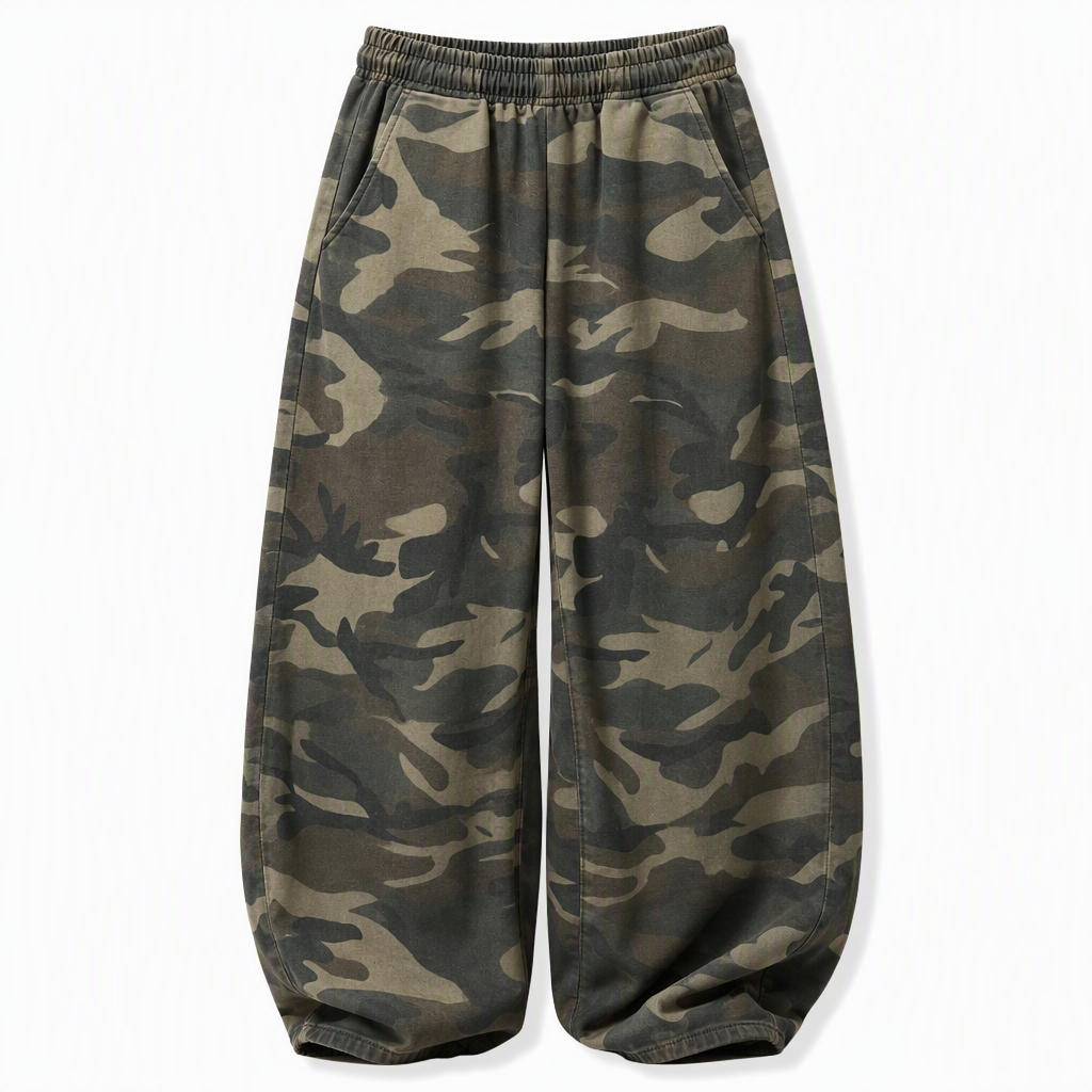 🔥 Tijdelijke Korting ✨ Oversized Camouflage Joggingbroek – Relaxed, Trendy & Ultiem Comfort 👖