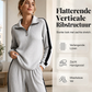 🔥Gratis verzending✈️Dames Casual Sweatshirt & Wijde Pijpenbroek Set – Comfortabele 2-Delige Outfit voor Thuis & Onderweg 👚