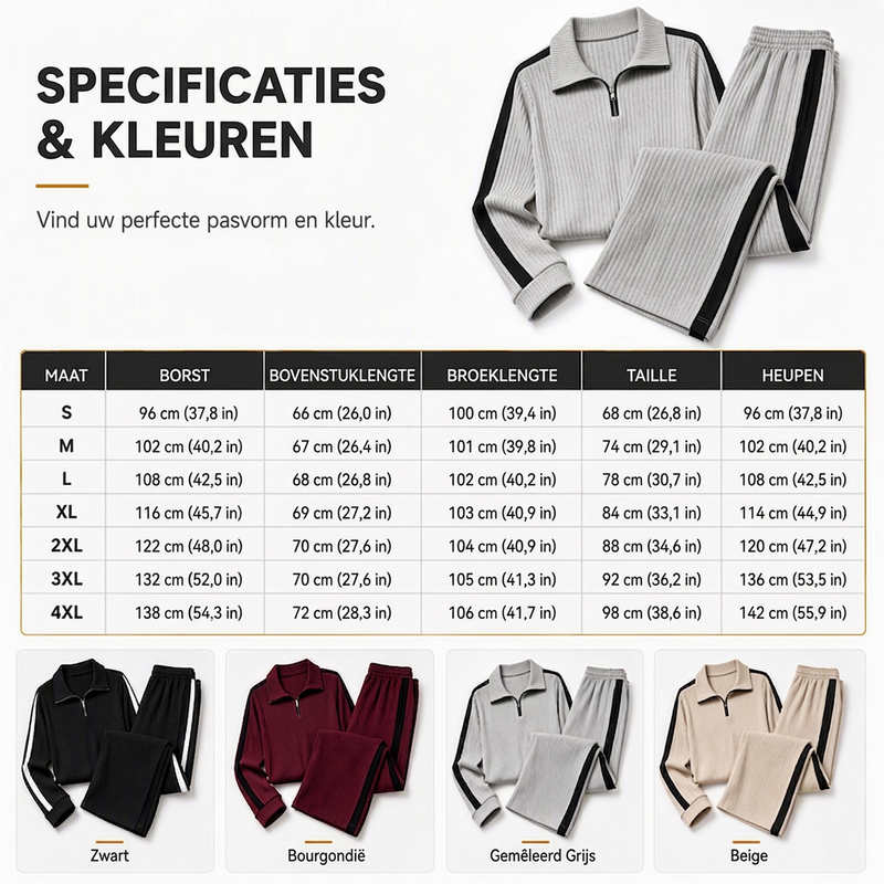 🔥Gratis verzending✈️Dames Casual Sweatshirt & Wijde Pijpenbroek Set – Comfortabele 2-Delige Outfit voor Thuis & Onderweg 👚