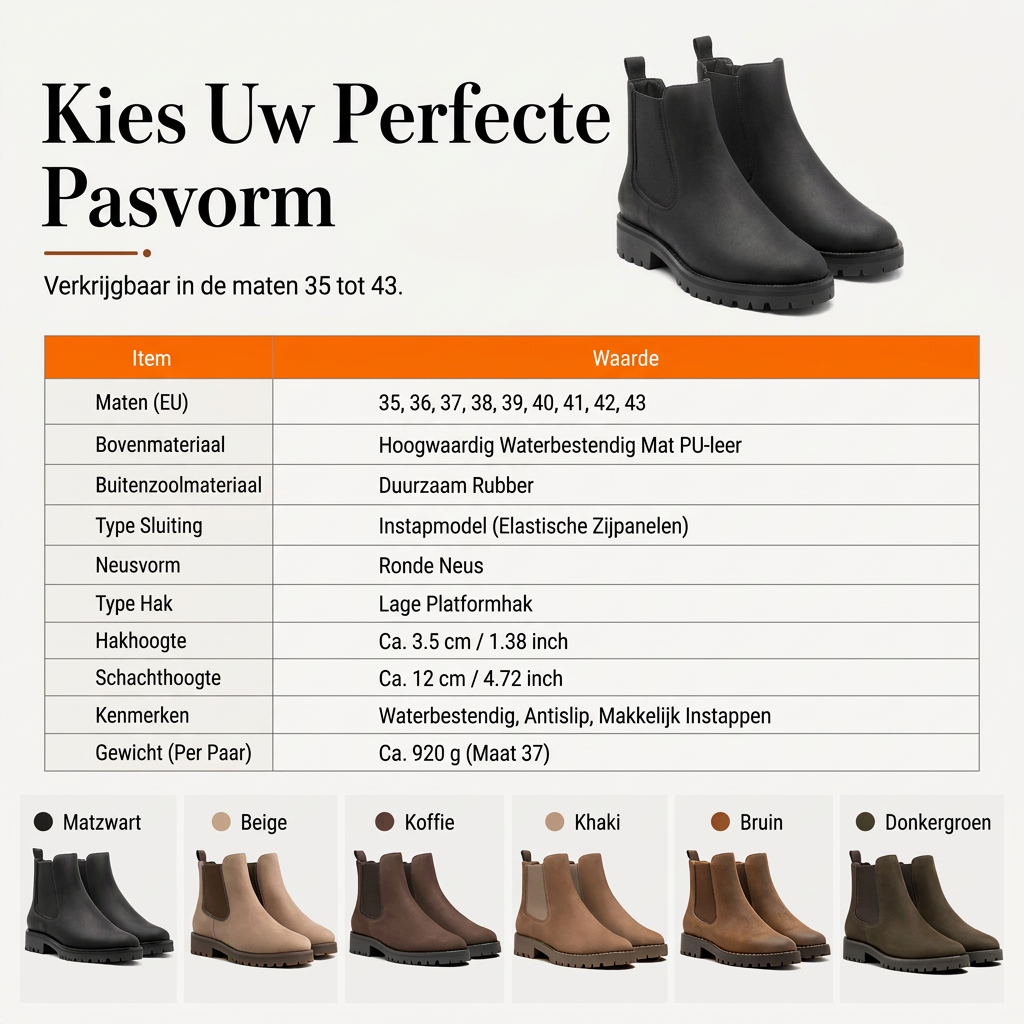 🔥Gratis verzending✈️ – Casual enkellaarsjes voor dames 👢 Comfortabele pasvorm, warme feel & makkelijk te combineren ✨