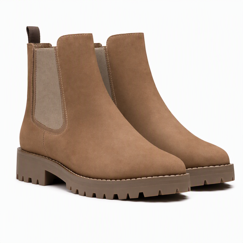 🔥Gratis verzending✈️ – Casual enkellaarsjes voor dames 👢 Comfortabele pasvorm, warme feel & makkelijk te combineren ✨