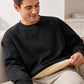 🔥Heren sweatshirt met ronde hals en fleece voering