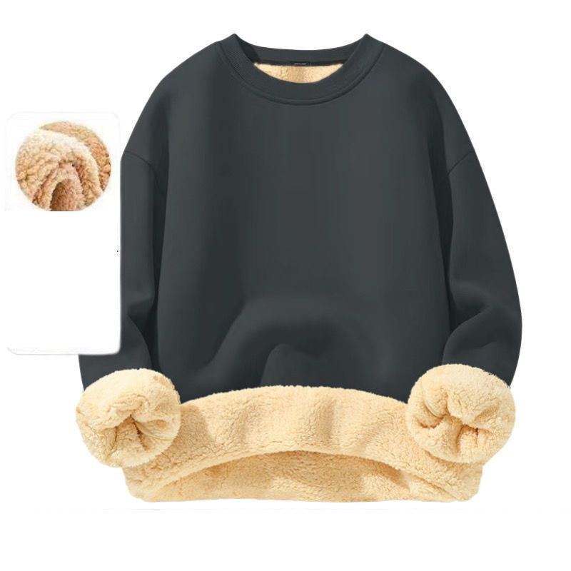 🔥Heren sweatshirt met ronde hals en fleece voering