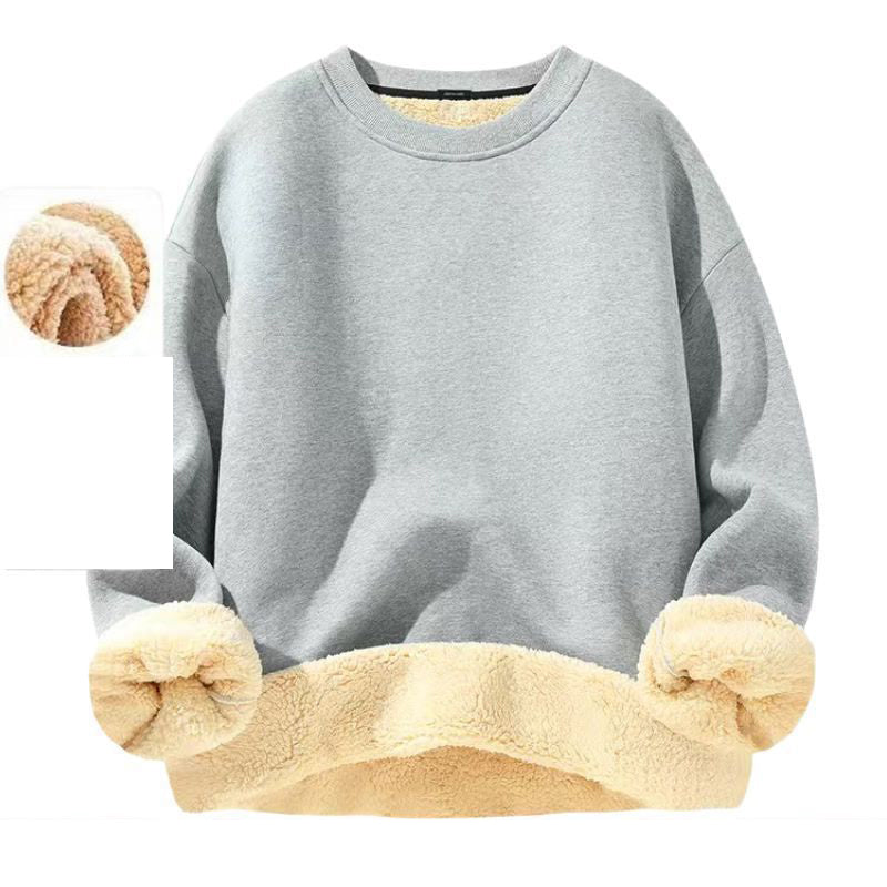 🔥Heren sweatshirt met ronde hals en fleece voering