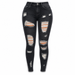 🔥Gratis verzending✈️Dames skinny jeans met hoge taille 👖 Gescheurde denimlook, stretch comfort & flatterende pasvorm ✨