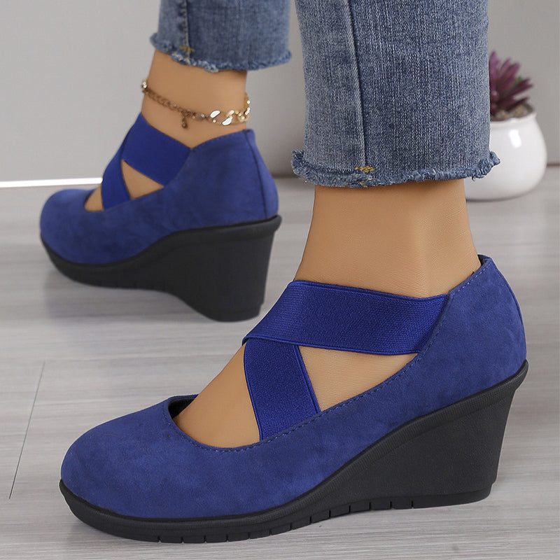 😍Instap comfortabele damesschoenen met sleehak🔥
