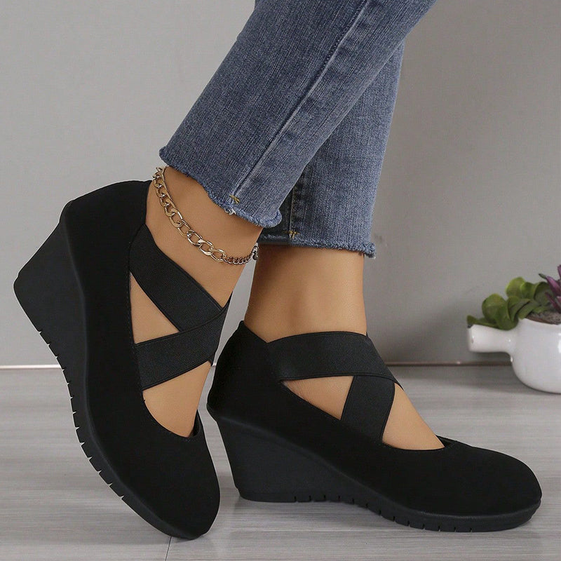 😍Instap comfortabele damesschoenen met sleehak🔥