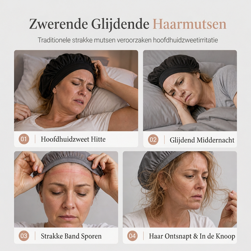 ✨ Elastisch Ademend Haarnetje met Brede Gaasrand – Lichtgewicht Haarbedekking met Comfortabele Pasvorm 💕