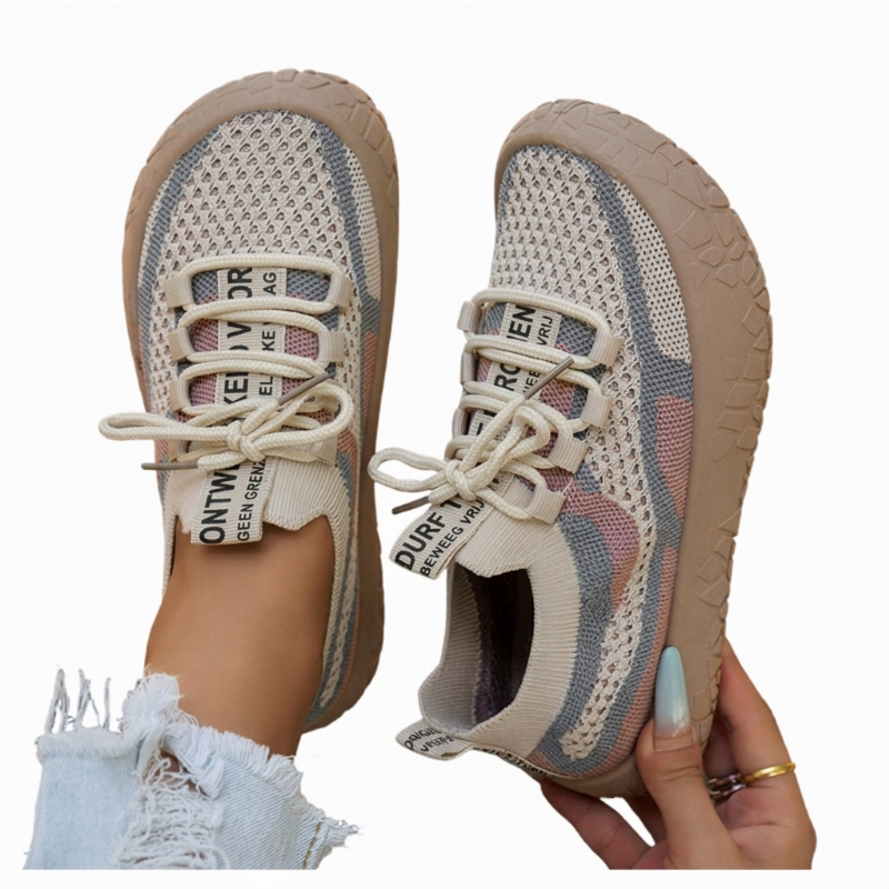 ✨ Nieuw & Trendy – Modieuze dames gebreide sneakers 👟 Ademend design, lichtgewicht comfort & perfecte pasvorm voor dagelijks gebruik ✨