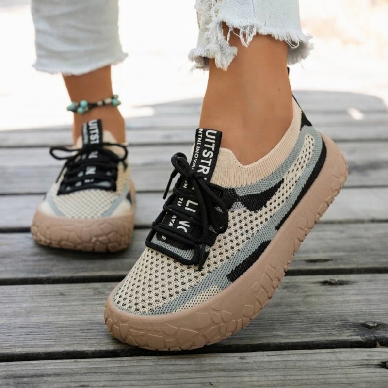 ✨ Nieuw & Trendy – Modieuze dames gebreide sneakers 👟 Ademend design, lichtgewicht comfort & perfecte pasvorm voor dagelijks gebruik ✨