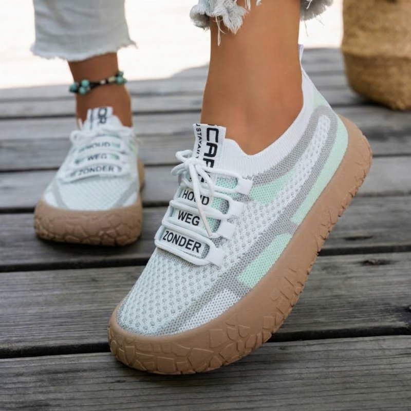 ✨ Nieuw & Trendy – Modieuze dames gebreide sneakers 👟 Ademend design, lichtgewicht comfort & perfecte pasvorm voor dagelijks gebruik ✨