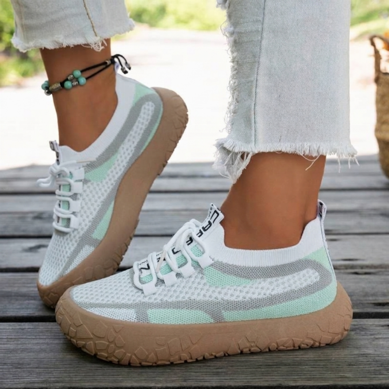 ✨ Nieuw & Trendy – Modieuze dames gebreide sneakers 👟 Ademend design, lichtgewicht comfort & perfecte pasvorm voor dagelijks gebruik ✨