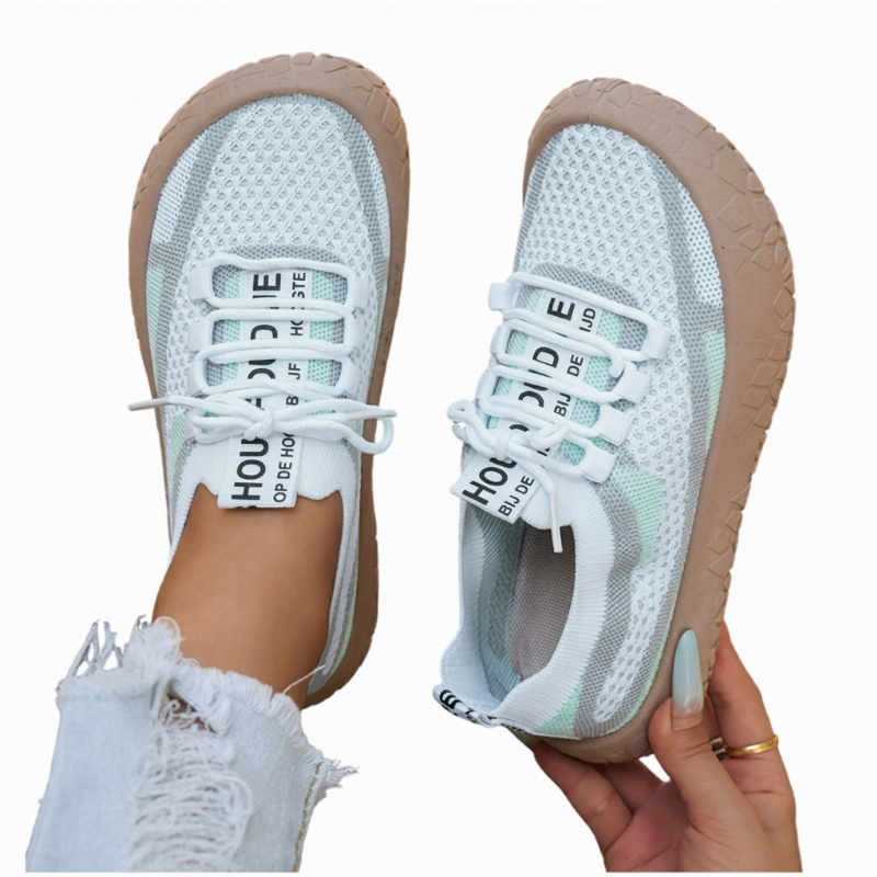 ✨ Nieuw & Trendy – Modieuze dames gebreide sneakers 👟 Ademend design, lichtgewicht comfort & perfecte pasvorm voor dagelijks gebruik ✨