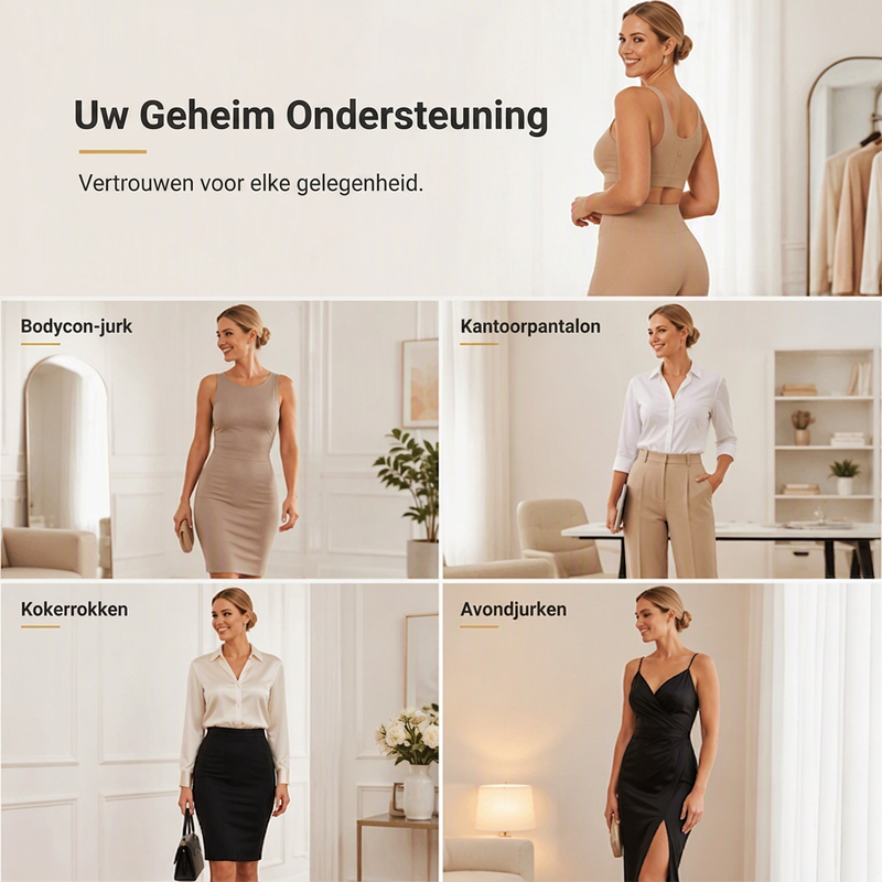 💎 Exclusieve Deal – Gevoerde shapewear short voor dames 👙 Hoge taille, buikcontrole & comfortabele ondersteuning voor een mooi silhouet ✨