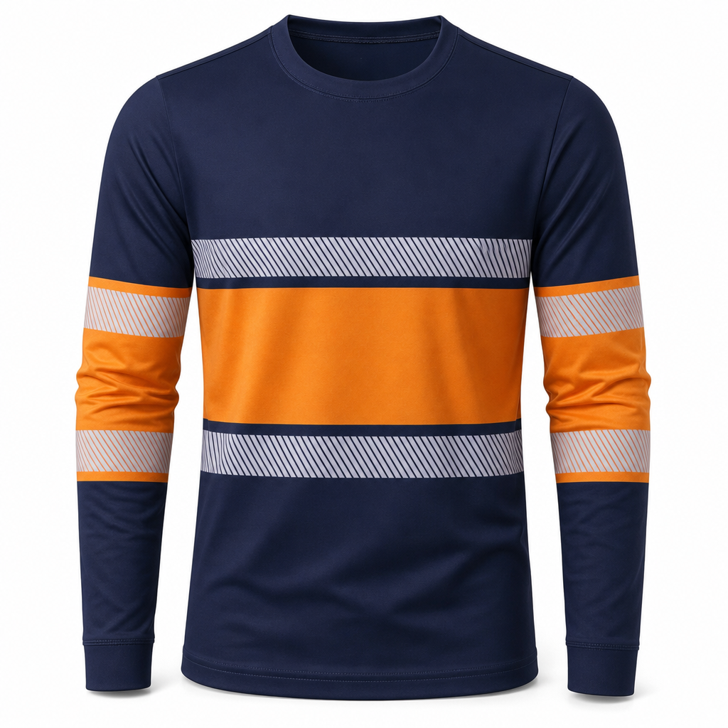 🆕 Nieuw & Trendy – Casual heren T-shirt met lange mouwen 👕 Zachte pasvorm, veelzijdige stijl & comfortabel voor elke dag ✨