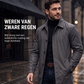 🔥Gratis verzending✈️Waterdichte trenchcoat van halve lengte voor heren