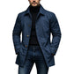 🔥Gratis verzending✈️Waterdichte trenchcoat van halve lengte voor heren