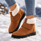 Antislip winterlaarzen voor dames, warm gevoerde snowboots