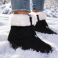 Antislip winterlaarzen voor dames, warm gevoerde snowboots