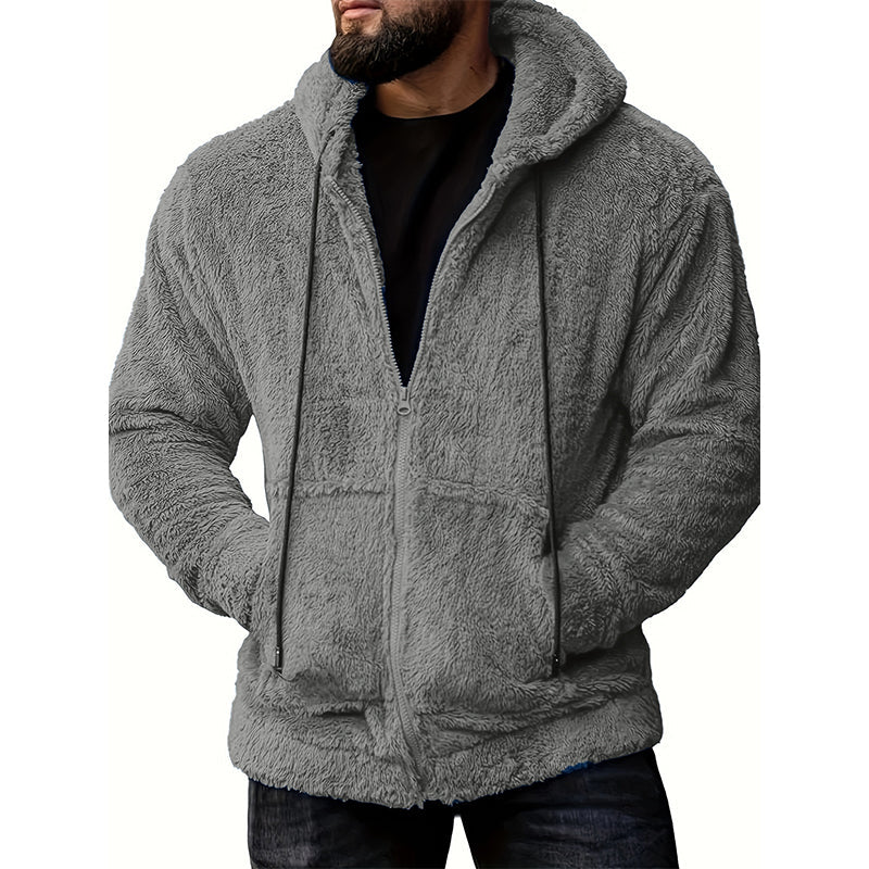 🔥Gratis verzending✈️Warme, comfortabele hoodiejack voor heren voor de winter