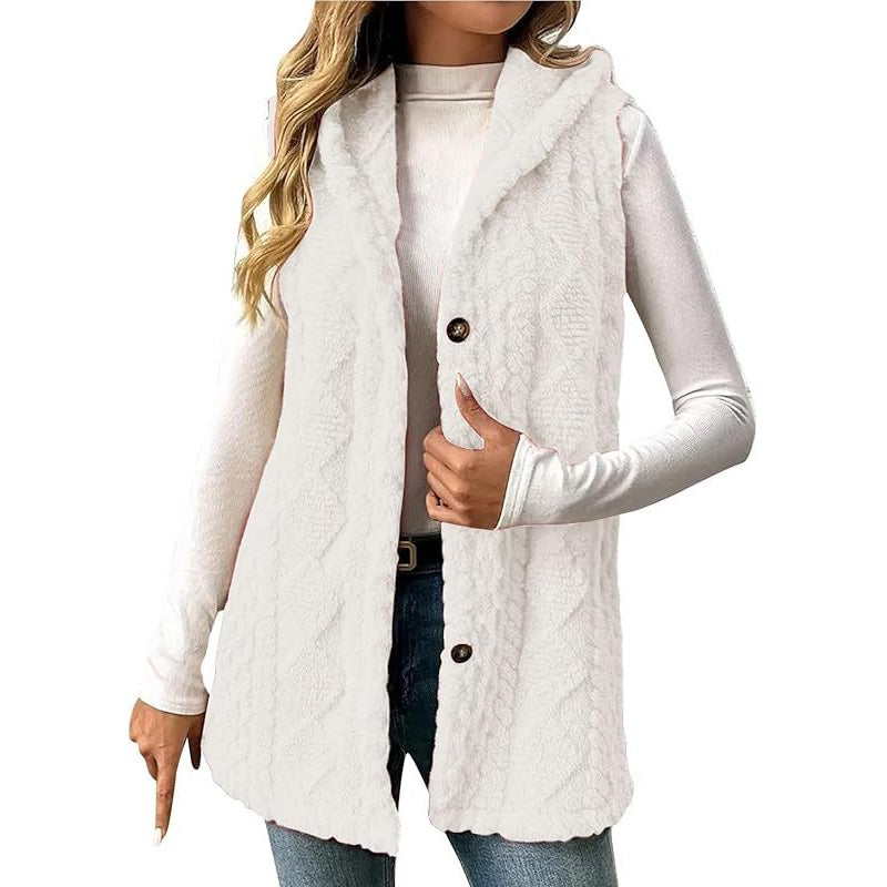 🔥Gratis verzending✈️ Dames Warme Bodywarmer met Capuchon – Gezellig Gewatteerd Vest met Comfortabele Pasvorm & Casual Winterlook