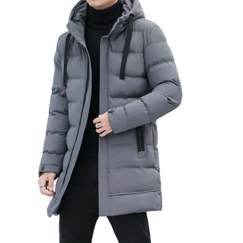 🔥Gratis verzending✈️Middellange hooded pufferjack voor heren