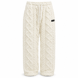 Casuele warmte loungebroek voor dames met flanelvoering