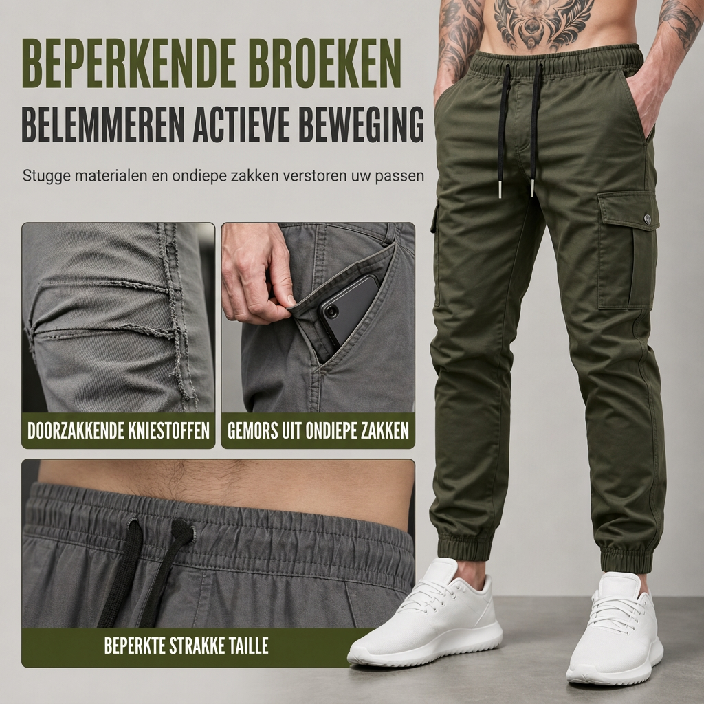 👖Lichtgewicht casual cargobroeken, outdoor wandelbroeken voor herfst- en wintersporten, hardlopen en training