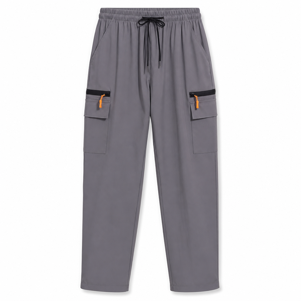 😍Casuele cargo-sweatpants voor dames, losvallende snit, sneldrogend en ademend, lange broek met zakken