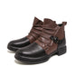 🔥Gratis verzending✈️Tweekleurige enkelboots met rits voor heren
