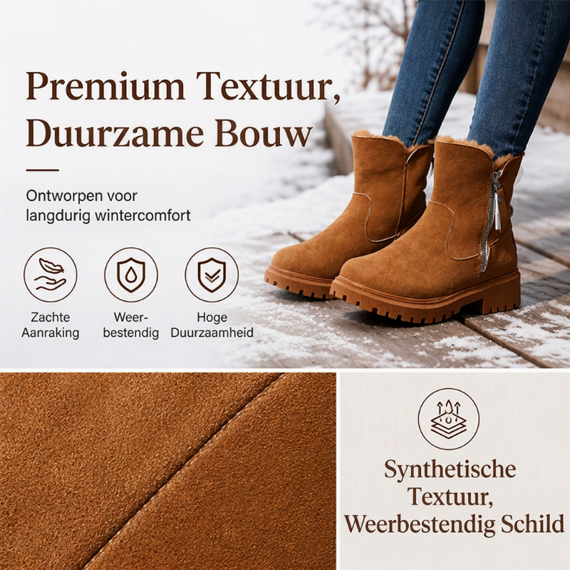 😍Antislip winterwarme snowboots voor dames