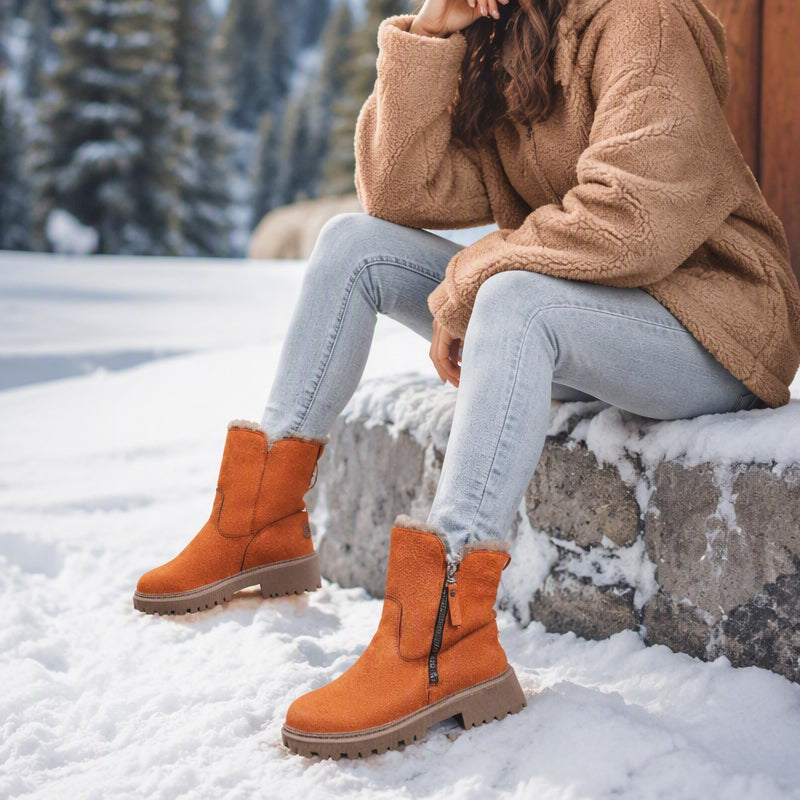 😍Antislip winterwarme snowboots voor dames