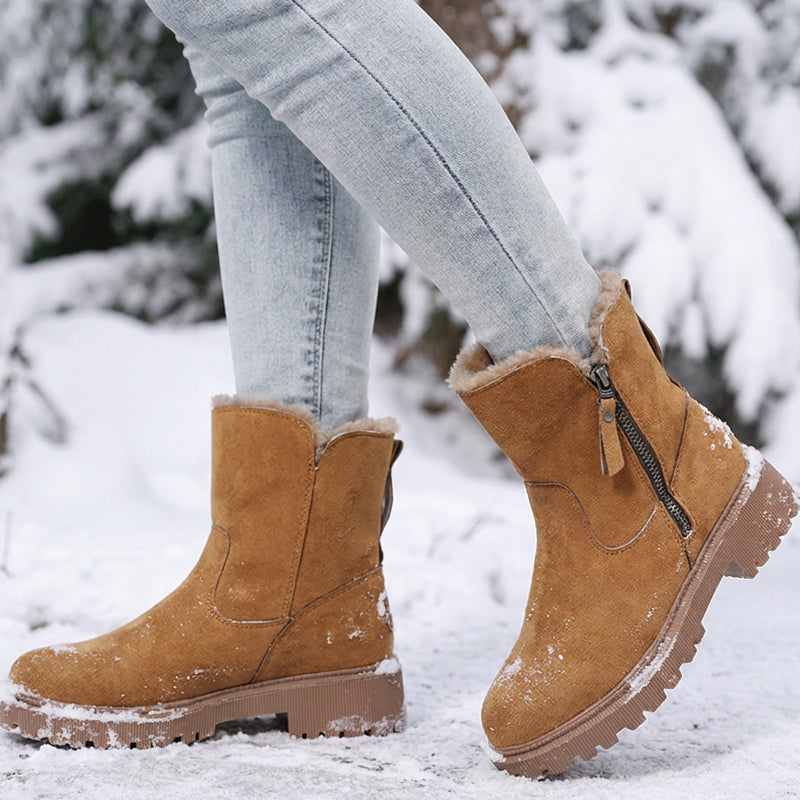 😍Antislip winterwarme snowboots voor dames