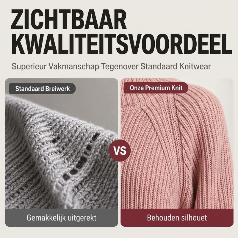 ✨ Nieuw Binnen 🤎 Gezellige Gebreide Coltrui-jurk voor Dames – Zachte Warmte, Comfortabele Pasvorm & Elegante Winterlook