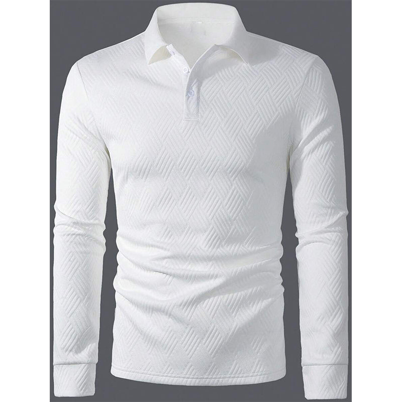 😍Heren sweatshirt met textuur, lange mouwen en lichtgewicht