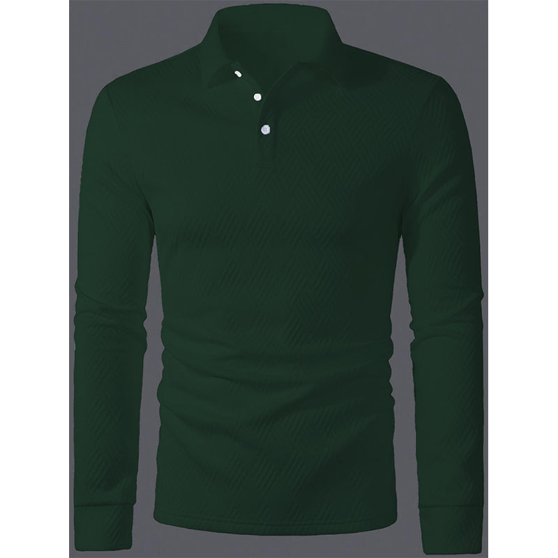 😍Heren sweatshirt met textuur, lange mouwen en lichtgewicht